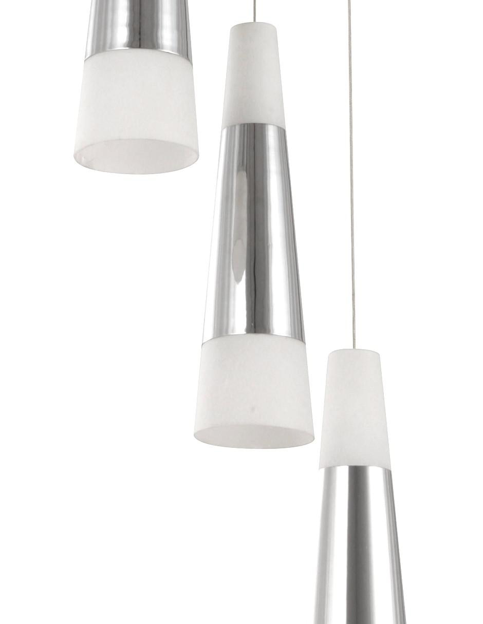 Lámpara colgante Lumiméxico LED Luz Cálida 5W 3 Luces 3