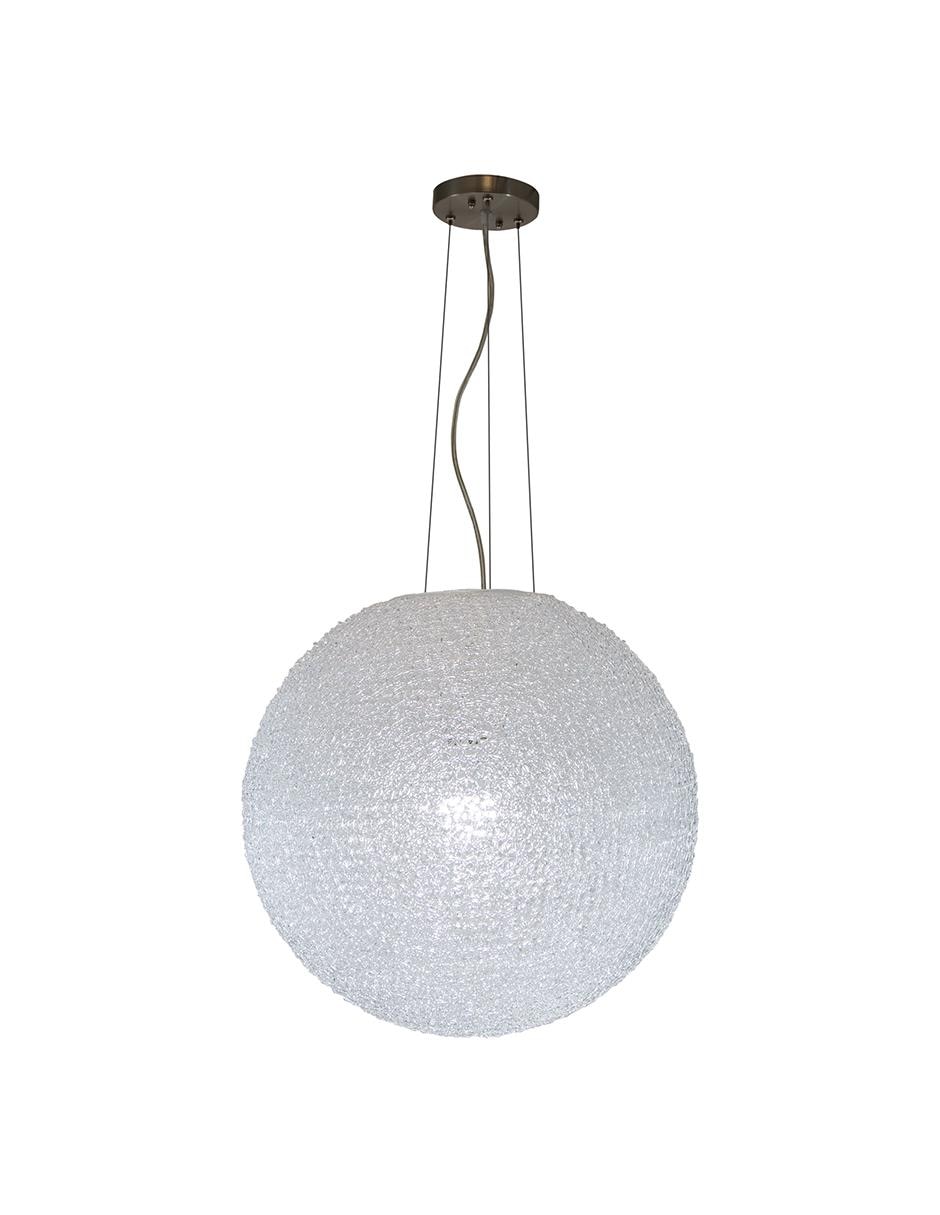 Lámpara colgante Lumiméxico Níquel Satinado E27 60W 1 Luz 2
