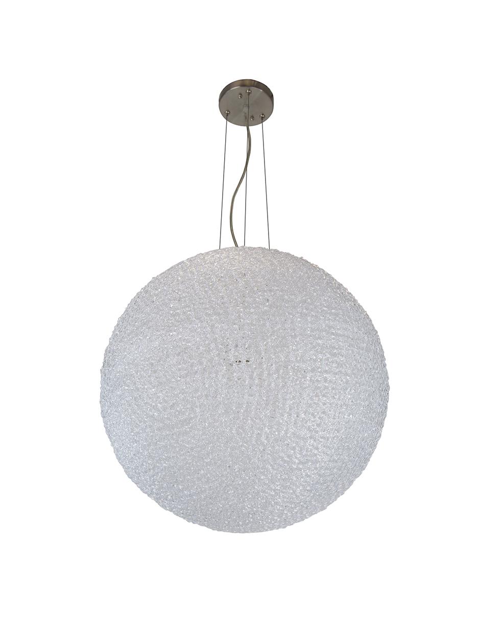 Lámpara colgante Lumiméxico Níquel Satinado E27 60W 1 Luz 3