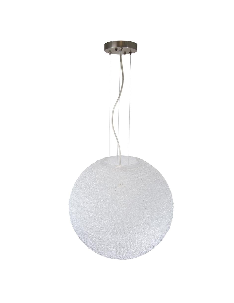 Lámpara colgante Lumiméxico Níquel Satinado E27 60W 1 Luz 4
