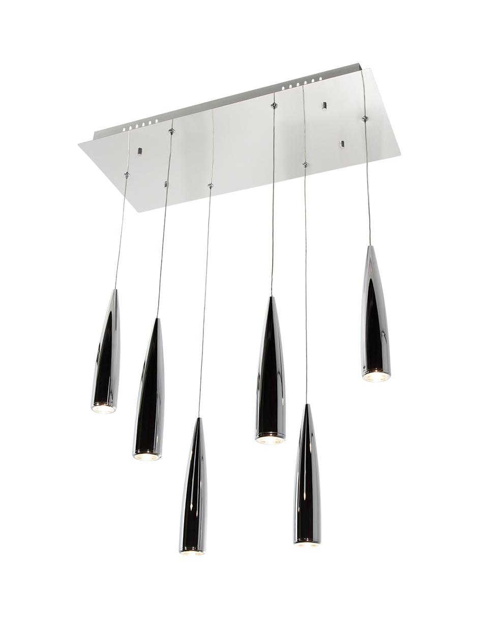 Lámpara Colgante Led Lumiméxico 6 luces 2