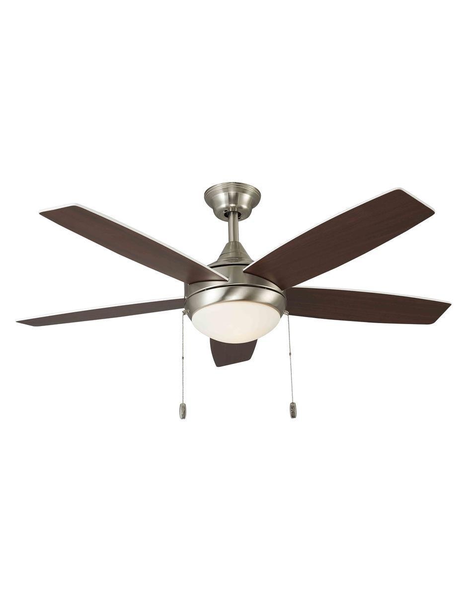 Ventilador de techo Zander Acero Satinado Ventilador de techo Zander Acero Satinado