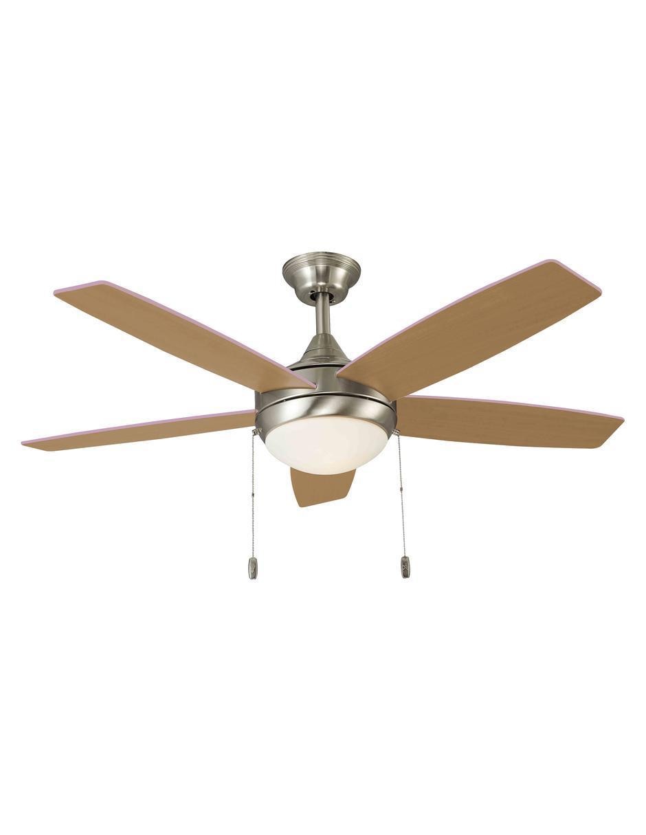 Ventilador de techo Zander Acero Satinado 2