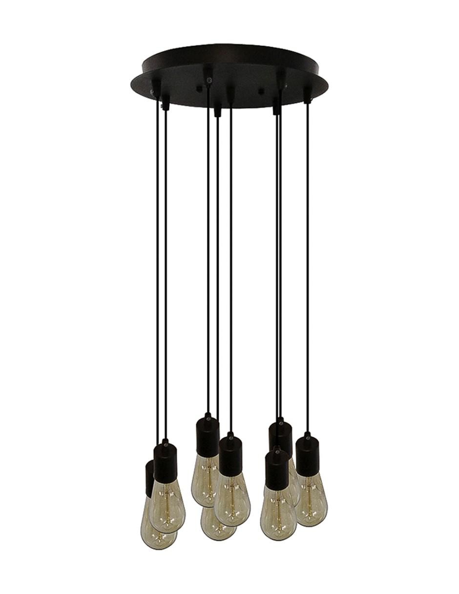 Lámpara colgante Vintage E27 60w 8 Luces 2
