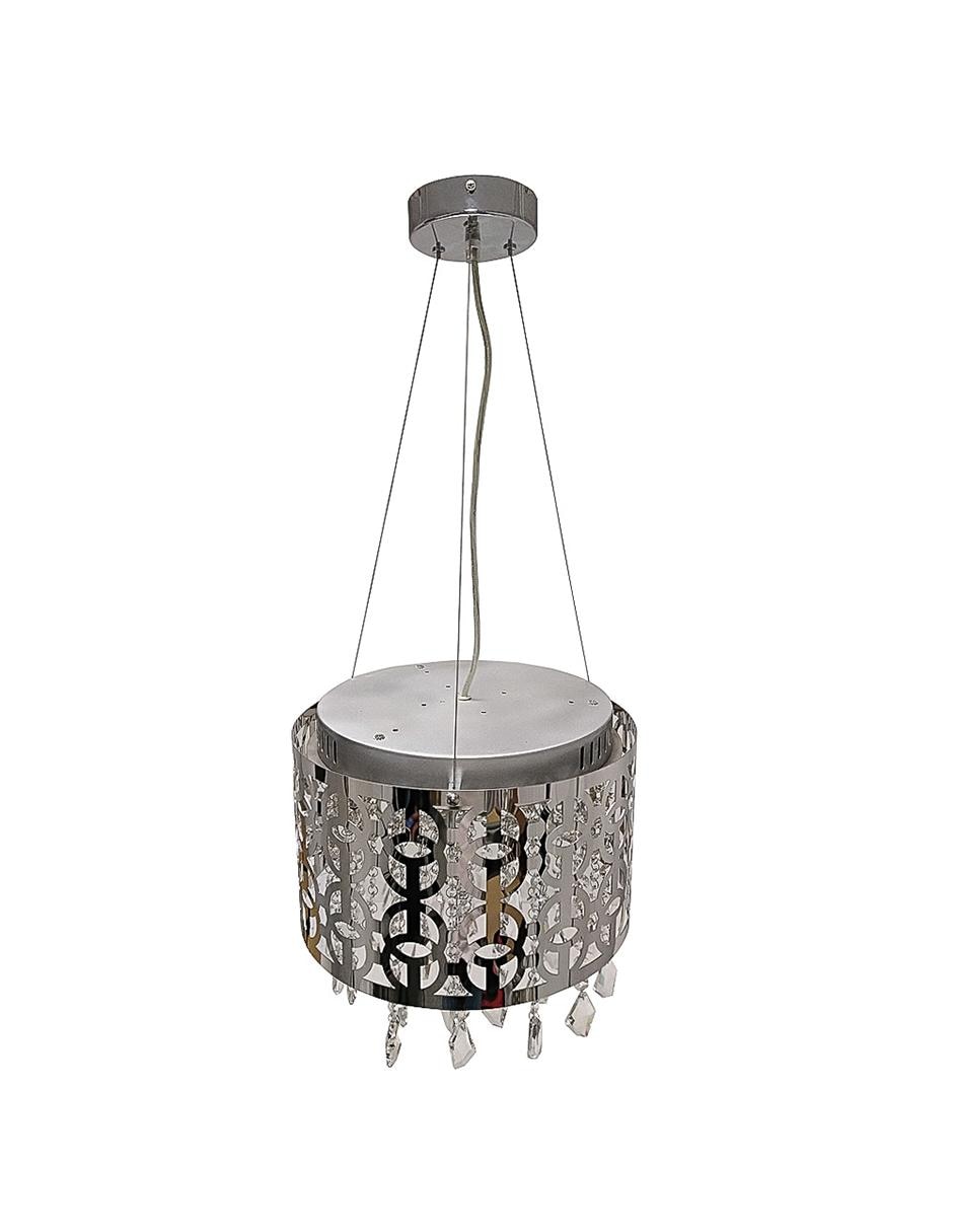 Lámpara colgante Cromo 9 Luces 10W G4 4