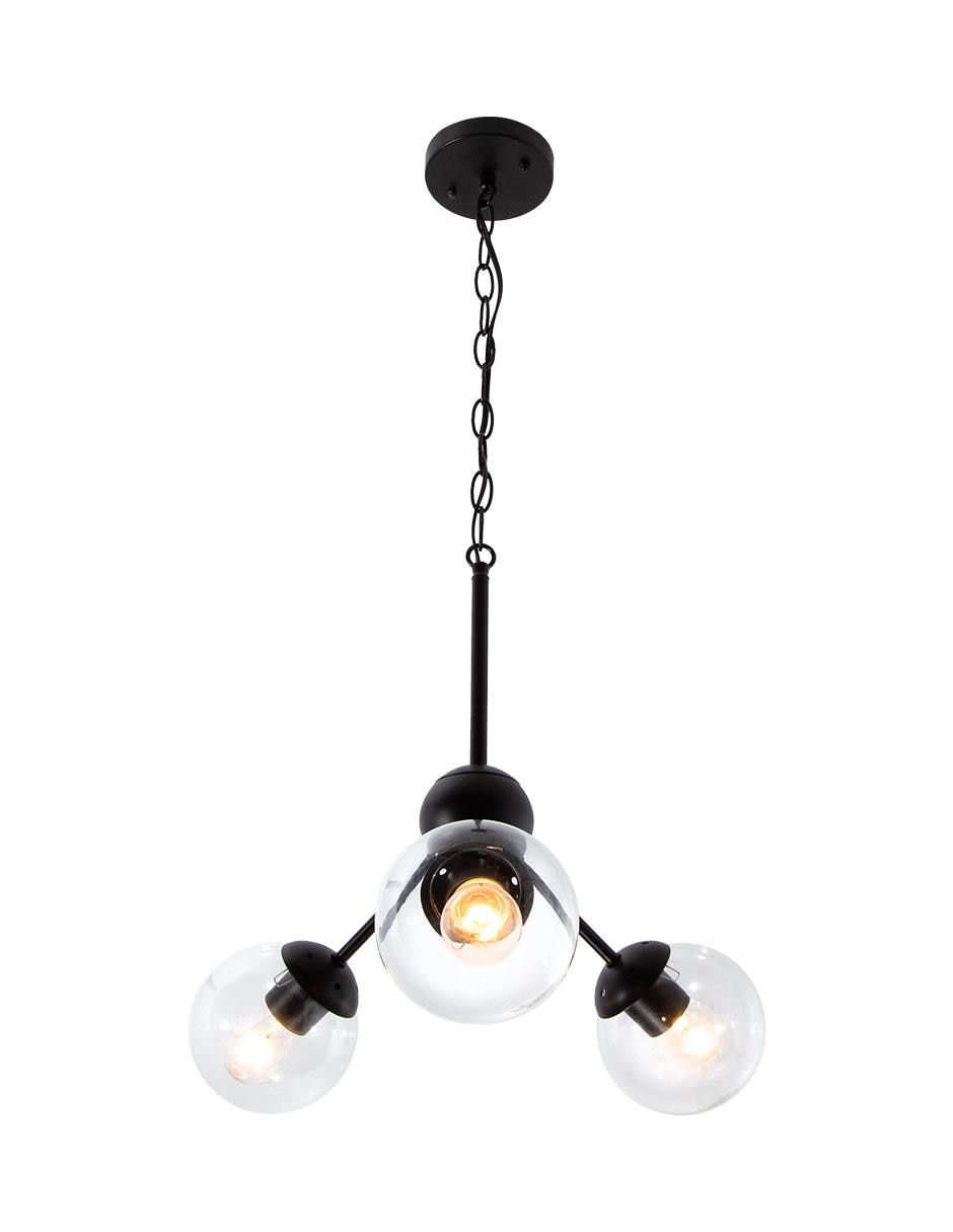 Lámpara colgante 3 Luces E27 60W 3