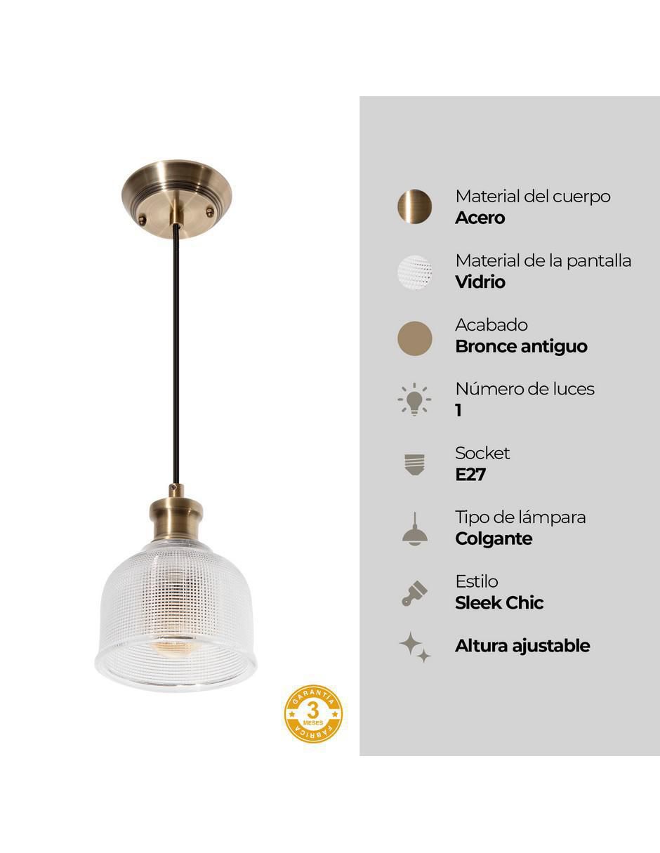 Lámpara colgante Sleek Chic 9