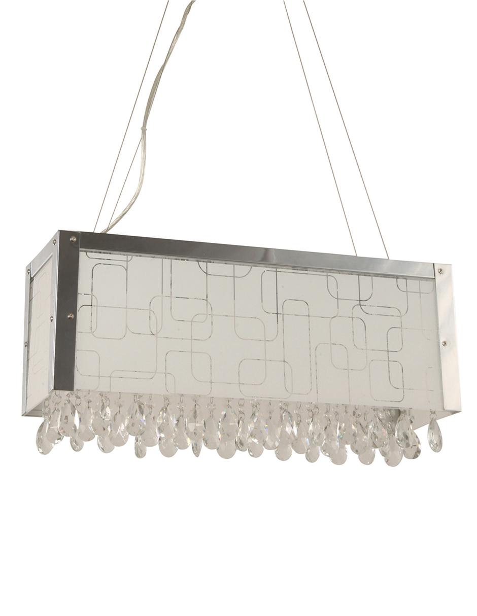 Lámpara colgante Cromo 8 Luces 40W G9 2