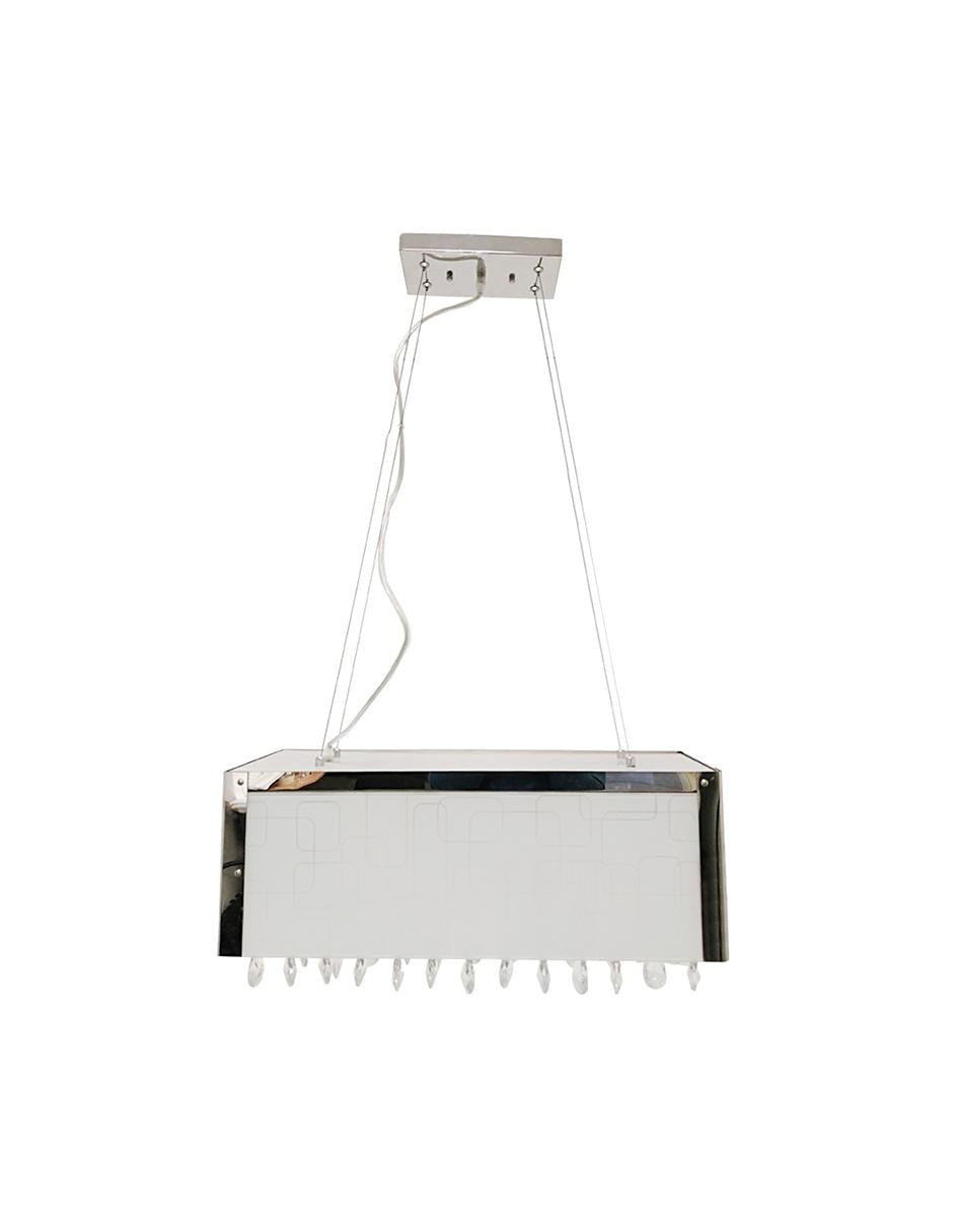 Lámpara colgante Cromo 8 Luces 40W G9 5