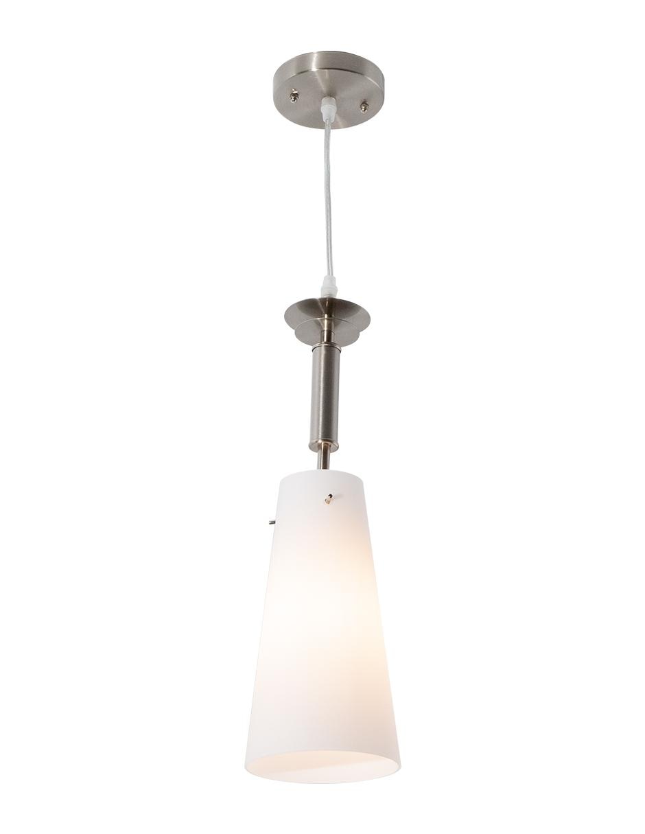 Lámpara colgante Níquel Satinado E27 60w 1 Luz 2