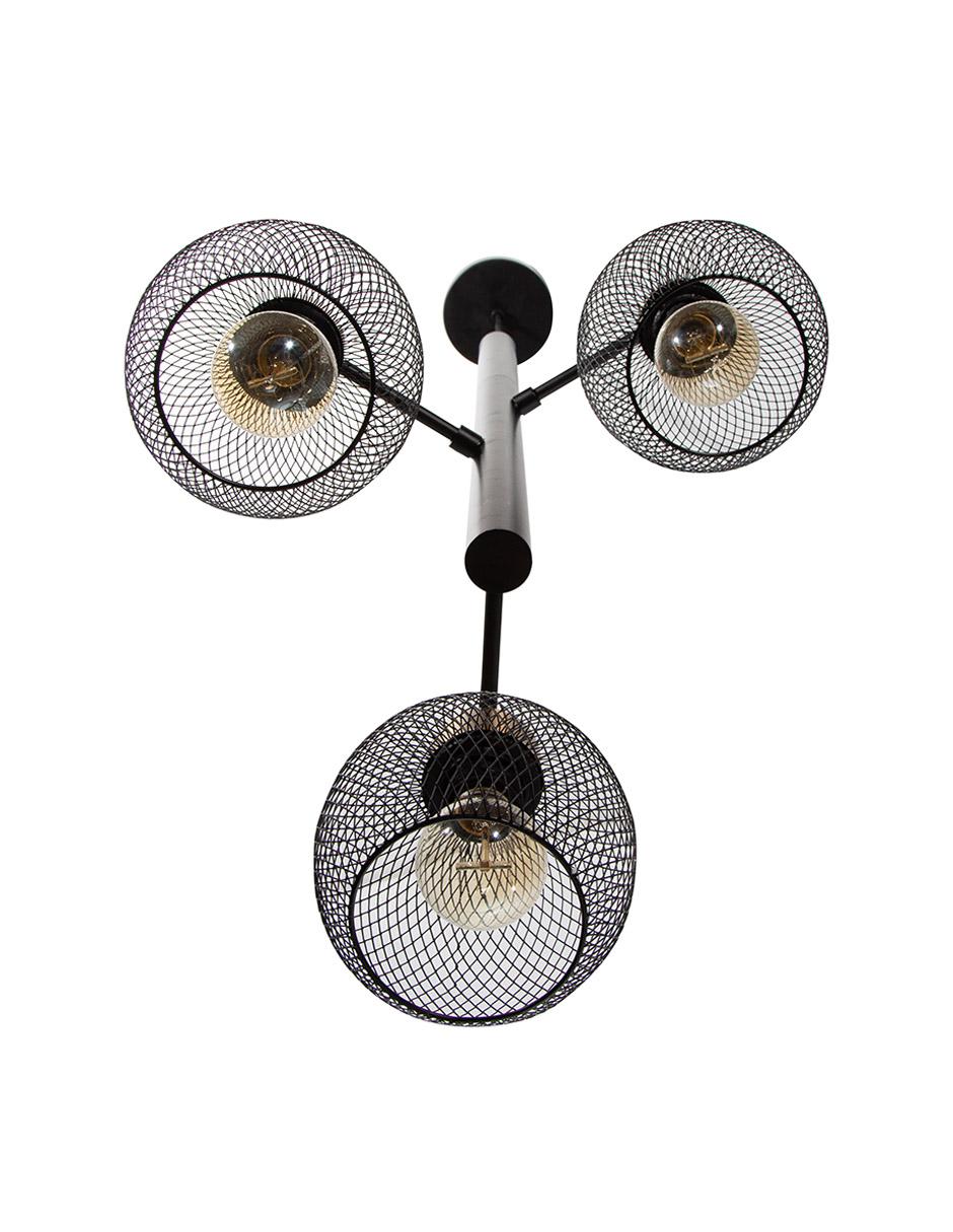Lámparade Techo Vintage Mate E27 40w 3 Luces 4
