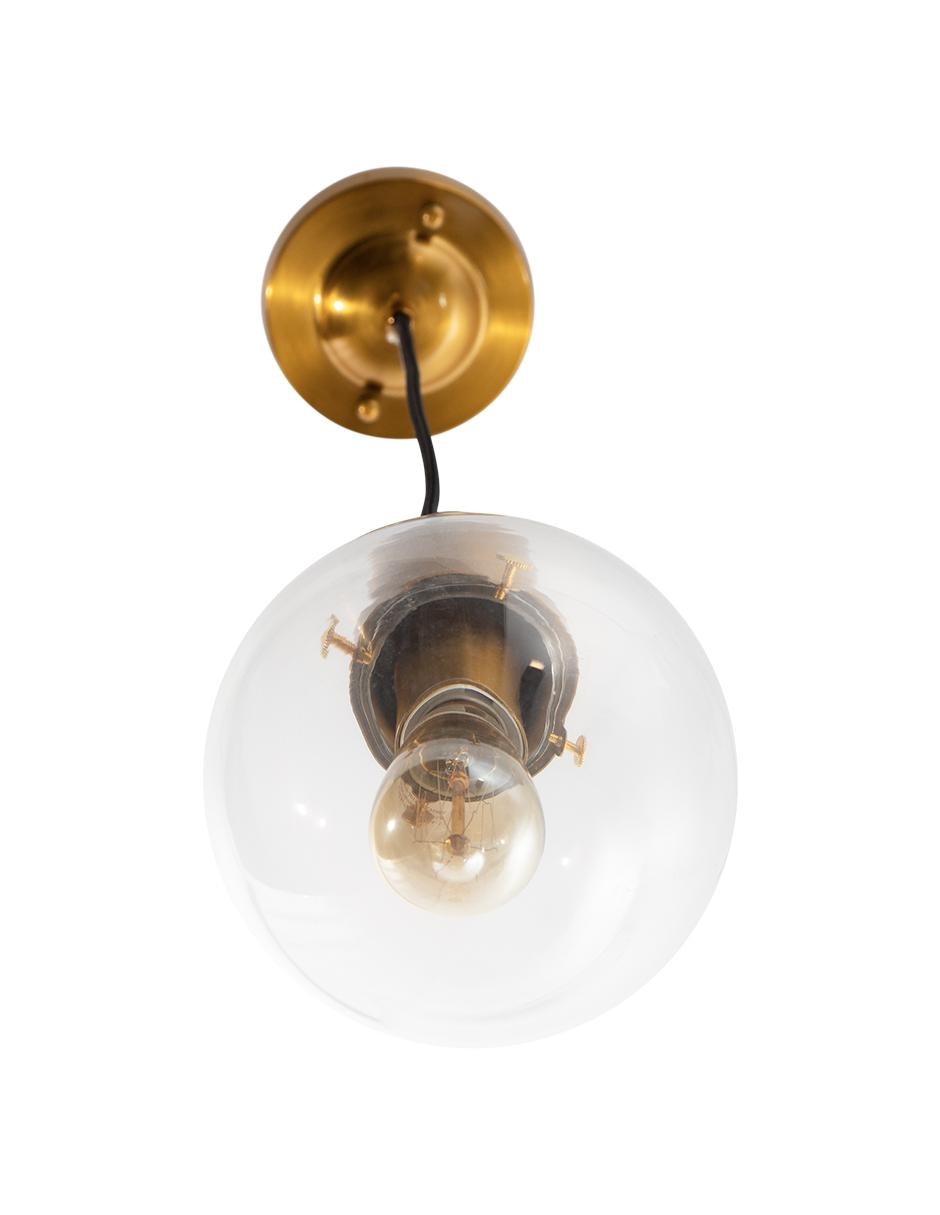 Lámpara colgante Acabado Dorado 1 Luz 40W E27 5