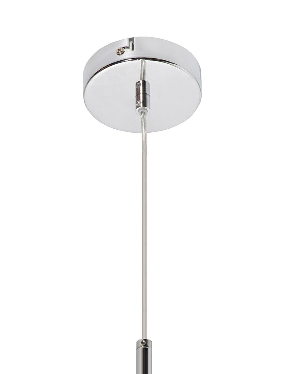 Lámpara colgante Cromo 1L G9 40W 6