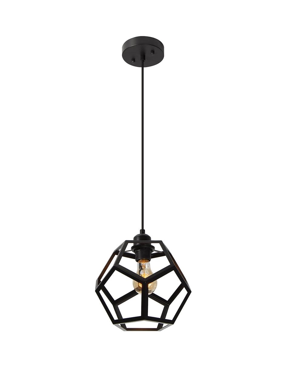 Lámpara colgante Mate 1 Luz Socket E27 60w. 2