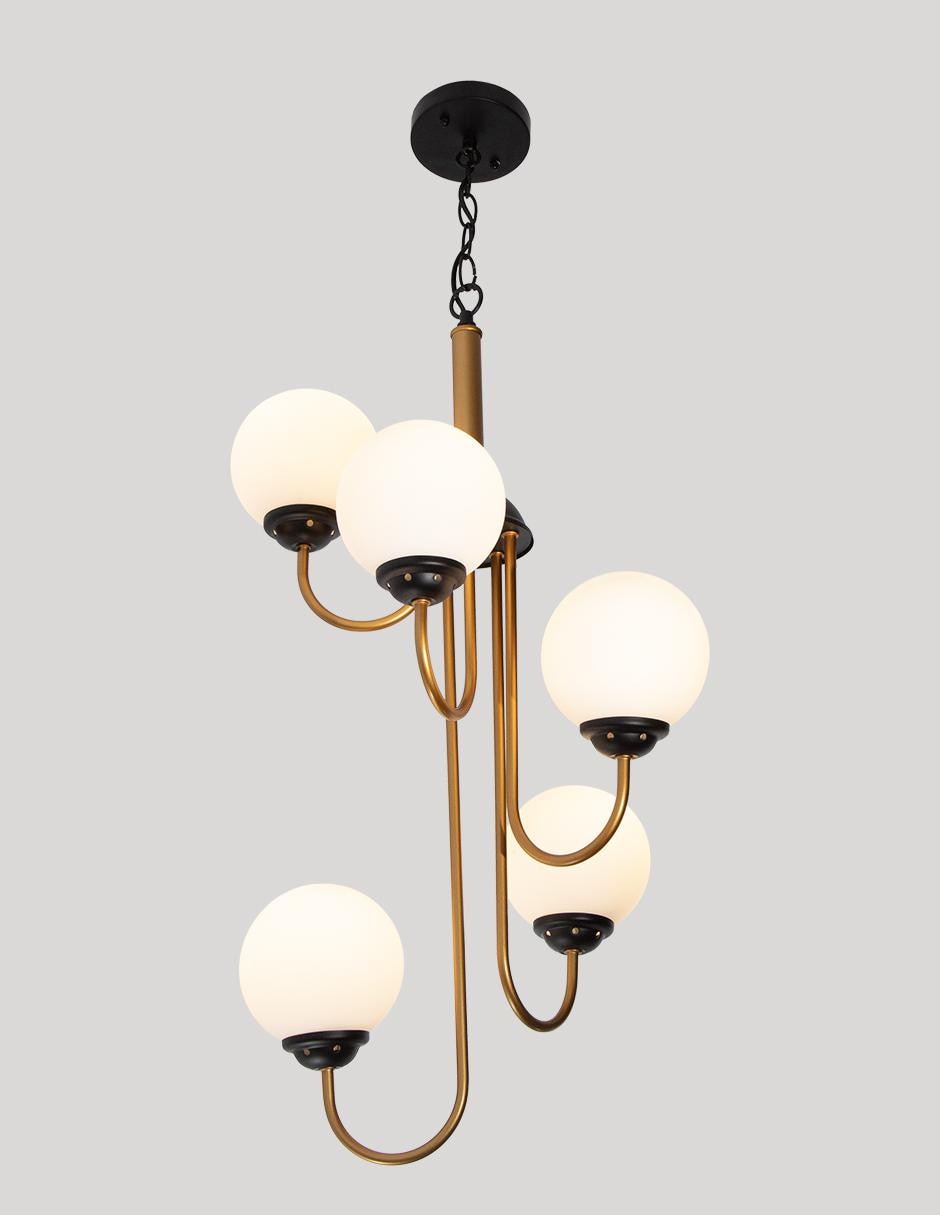 Lámpara colgante 5 Luces E27 40W 2