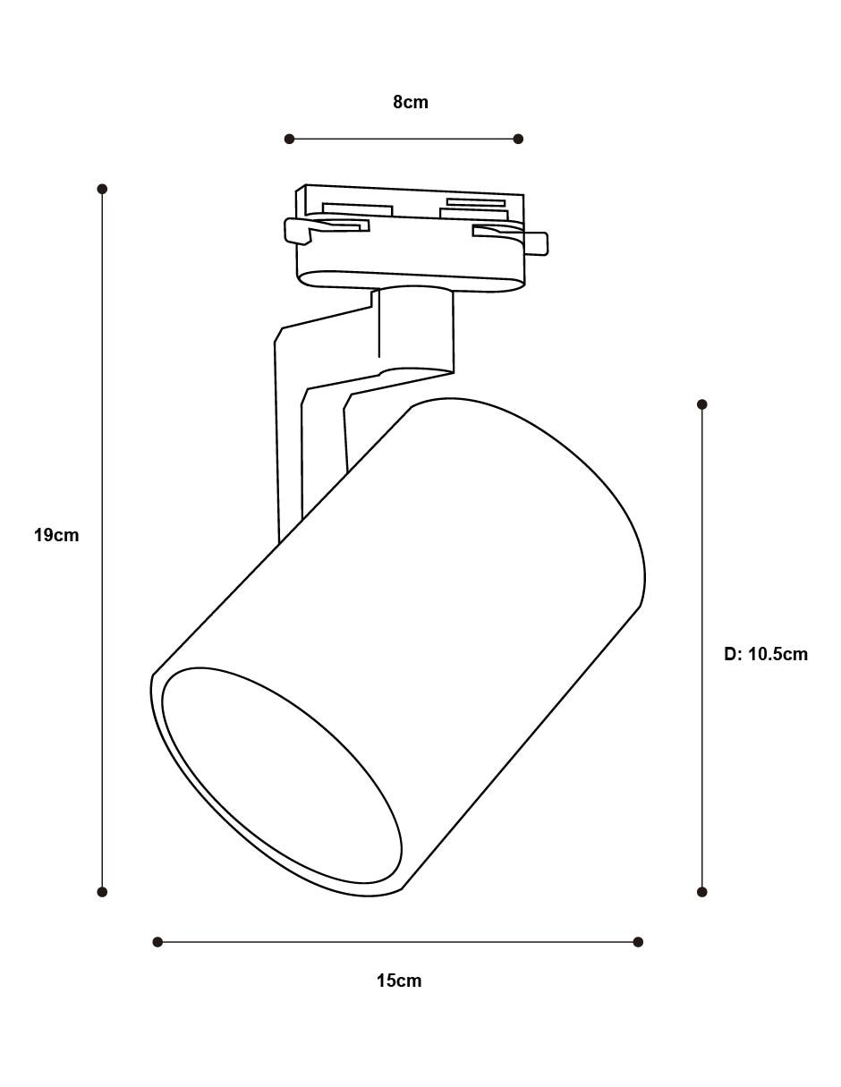 Lámpara de Techo Lumiméxico 1 luz E27 6