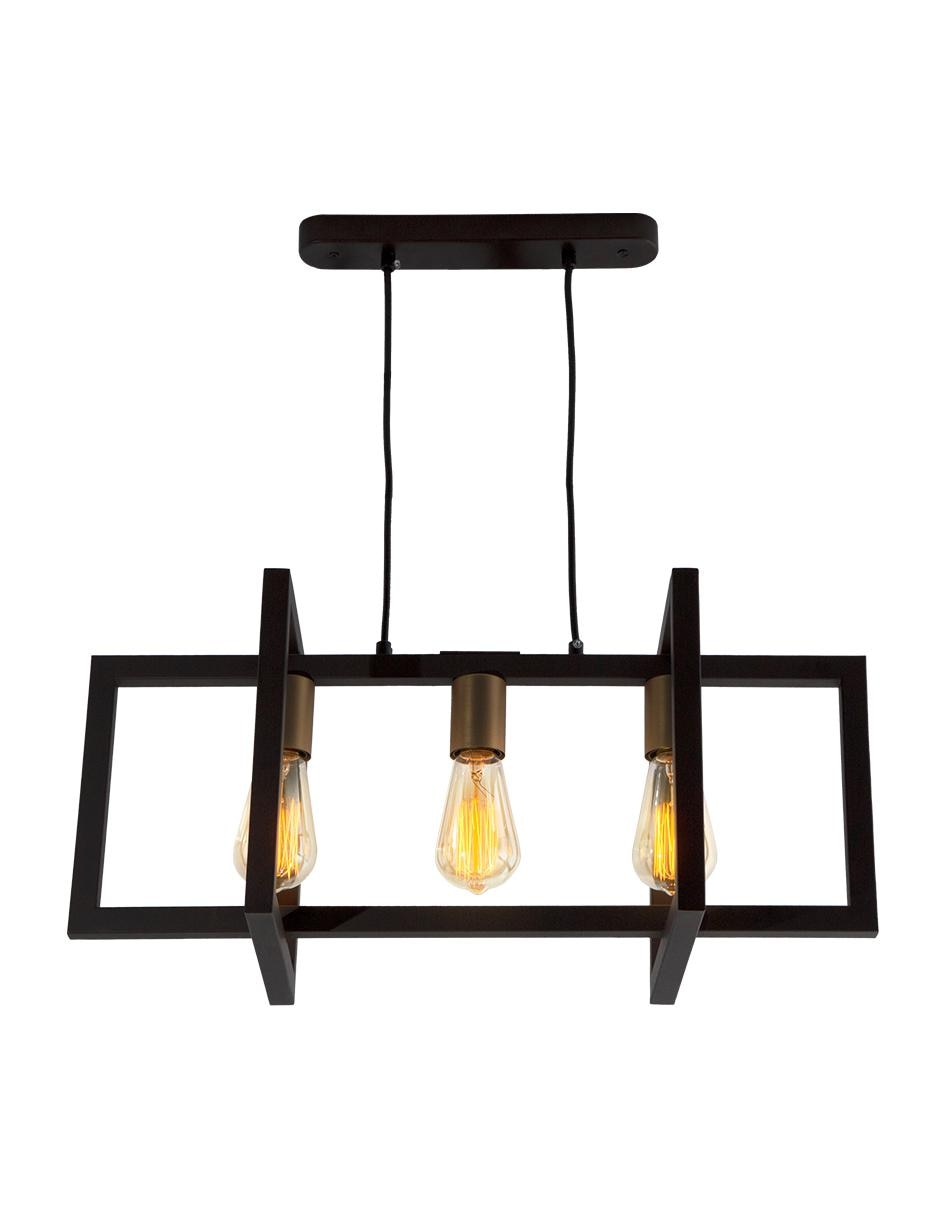 Lámpara colgante 3 Luces E27 40W 2
