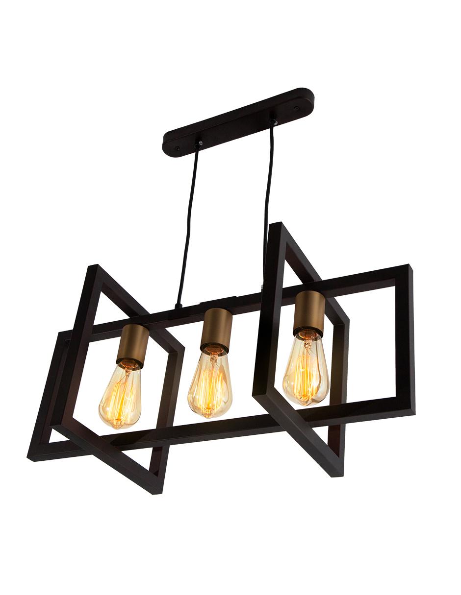 Lámpara colgante 3 Luces E27 40W 4