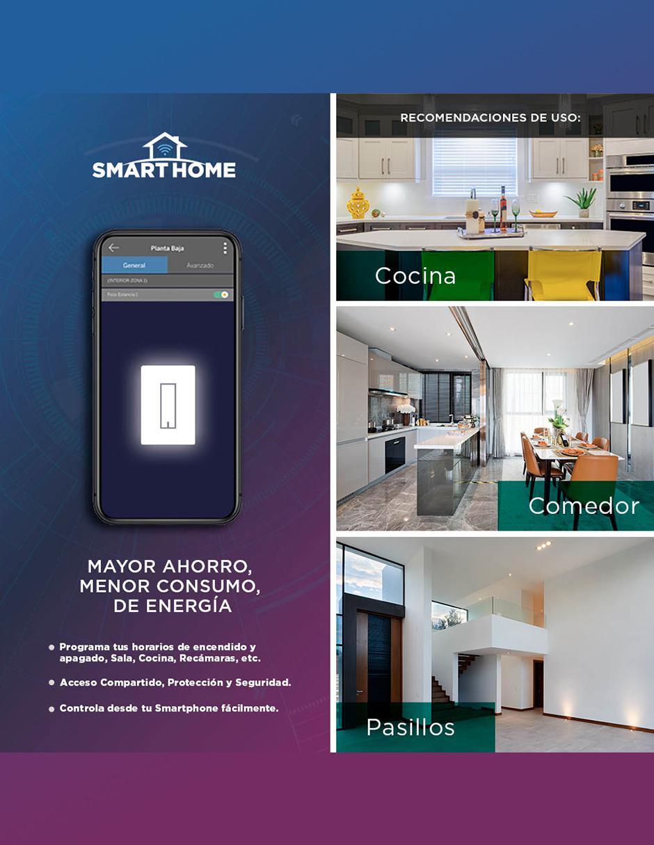 Switch de Pared Lumiméxico Wifi 3