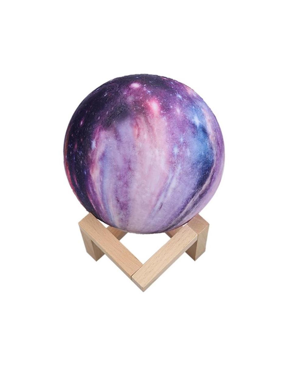 Lámpara LED 3D espacial recargable 3