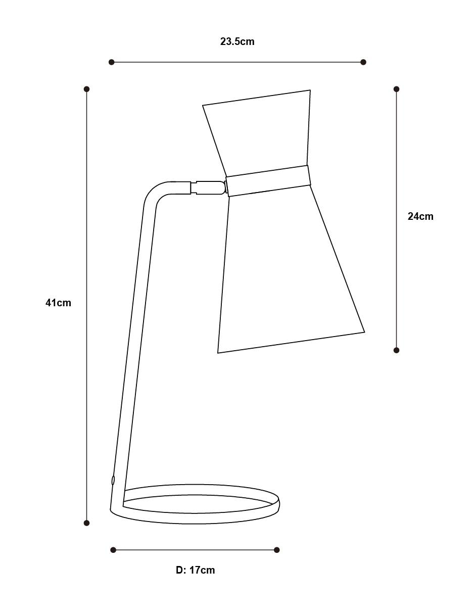 Lámpara de Mesa Lumiméxico Playful Romantique 1 luz 8
