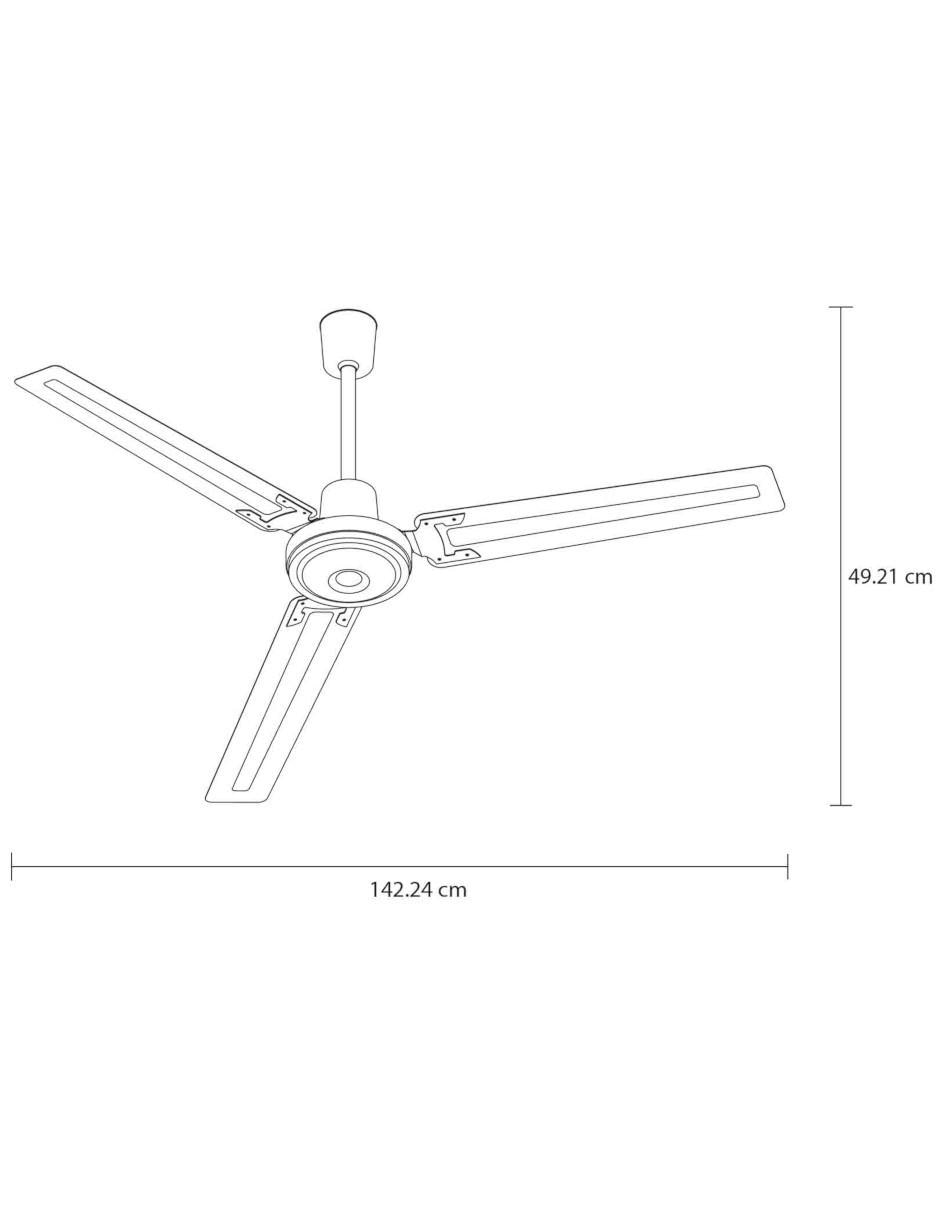 Ventilador de techo 5 velocidades 2