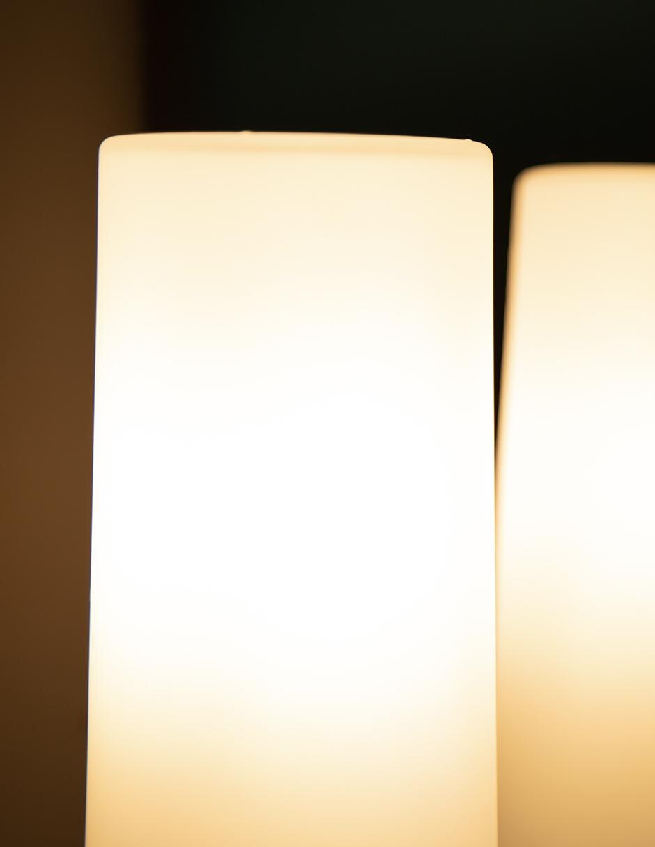 Árbotante Lumiméxico Luxe de vidrio 7