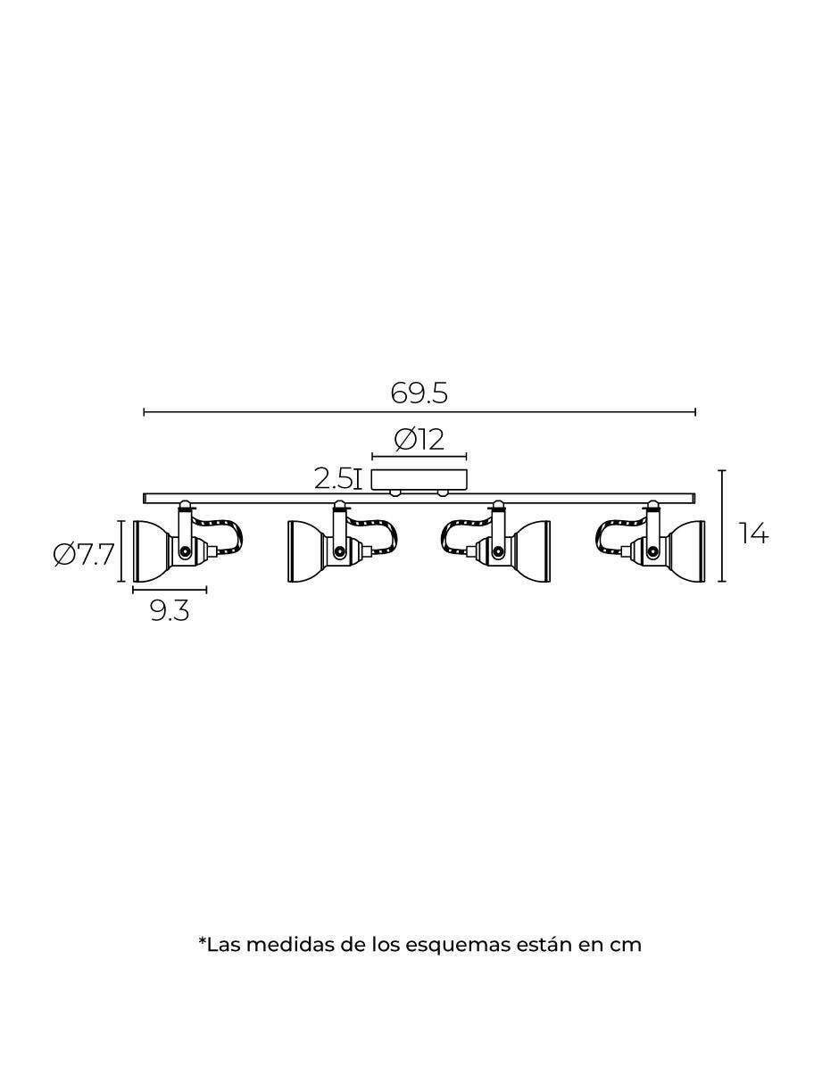 Lámpara colgante TR-2416 de acero 5