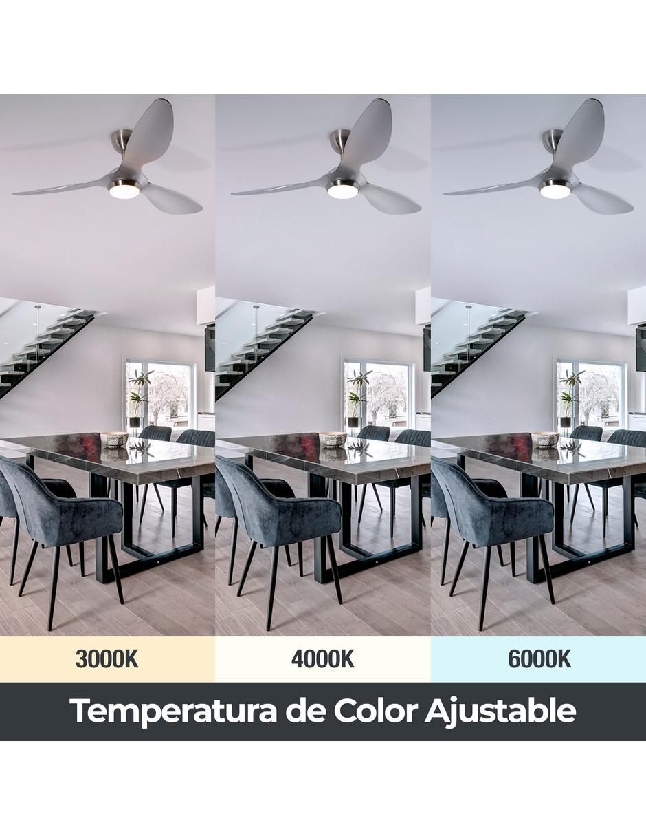 Ventilador de techo con control remoto 6 velocidades 5