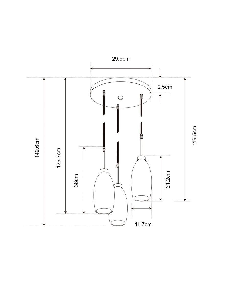 Lámpara colgante LED 6