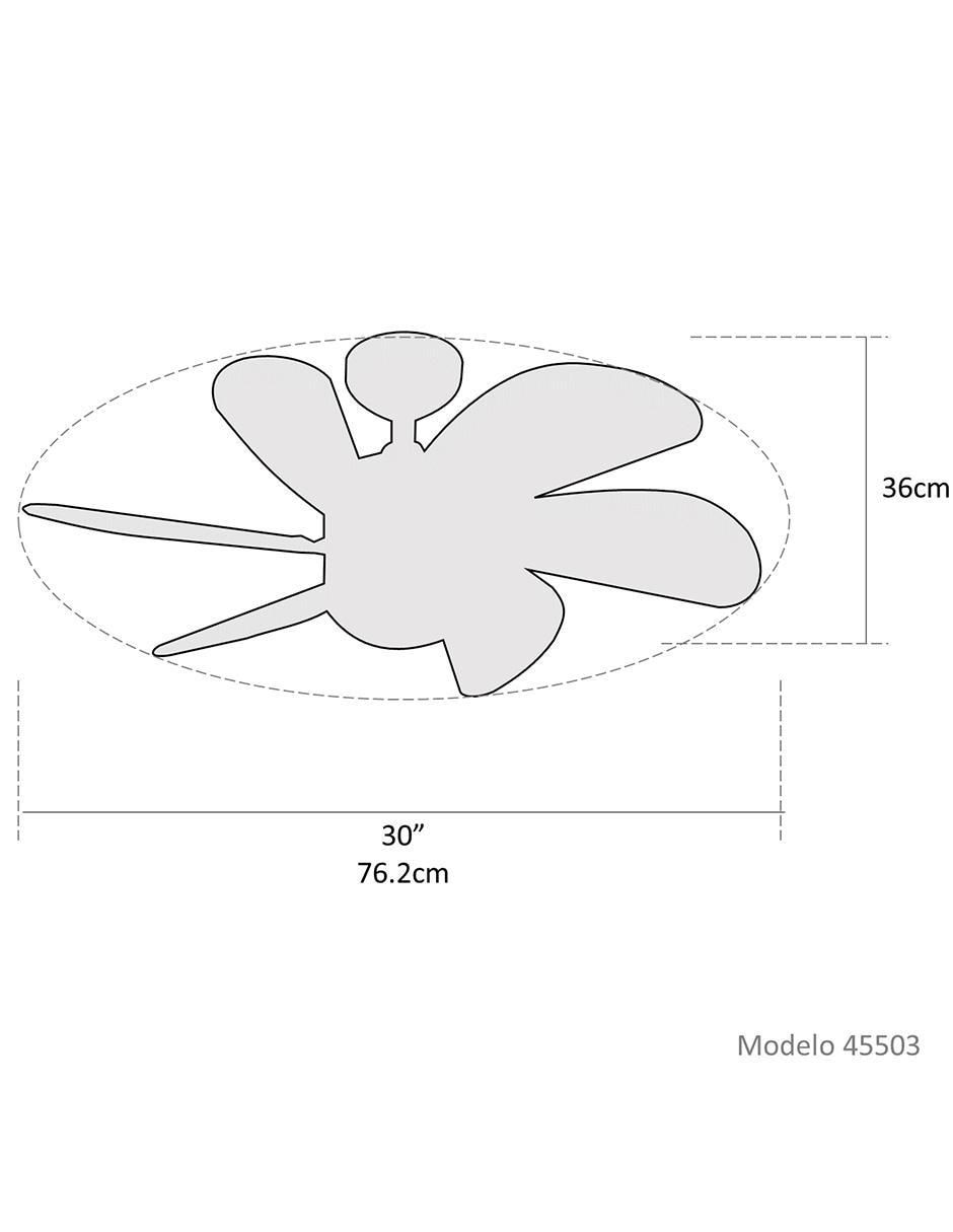 Ventilador de techo 3 velocidades 5