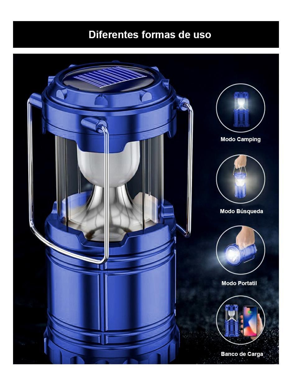 Lámpara solar LED 6