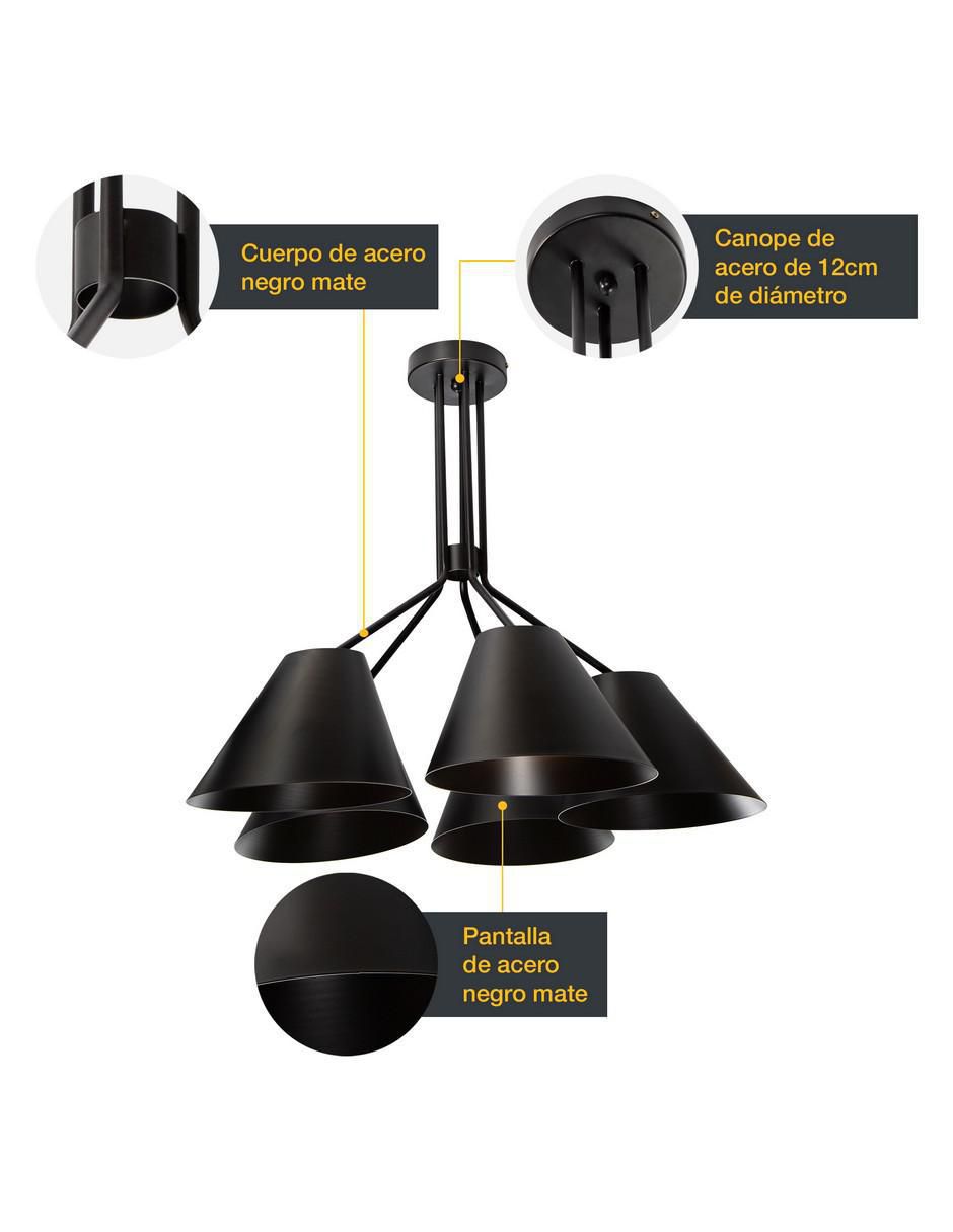 Lámpara colgante tradicional Dark Decor 6