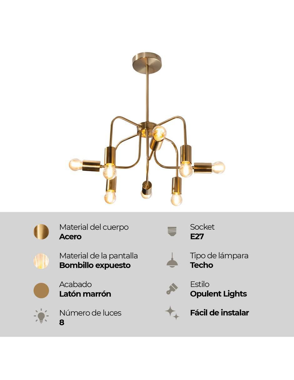 Lámpara colgante tradicional Opulent Lights 4
