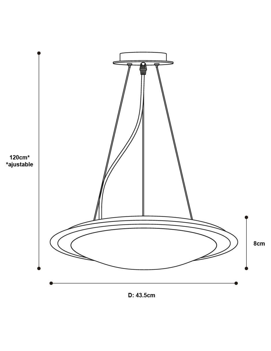 Lámpara colgante LED 2