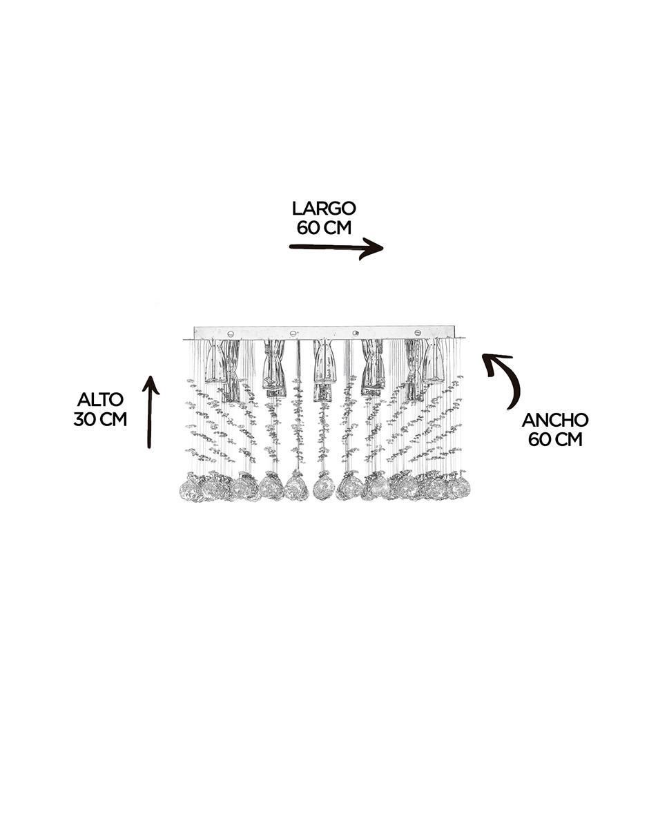 Candil forma rectangular 4