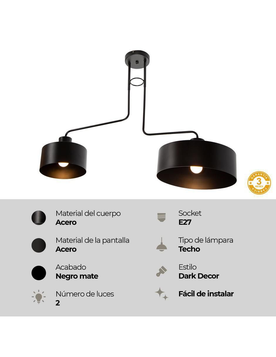 Lámpara colgante tradicional Dark Decor 5
