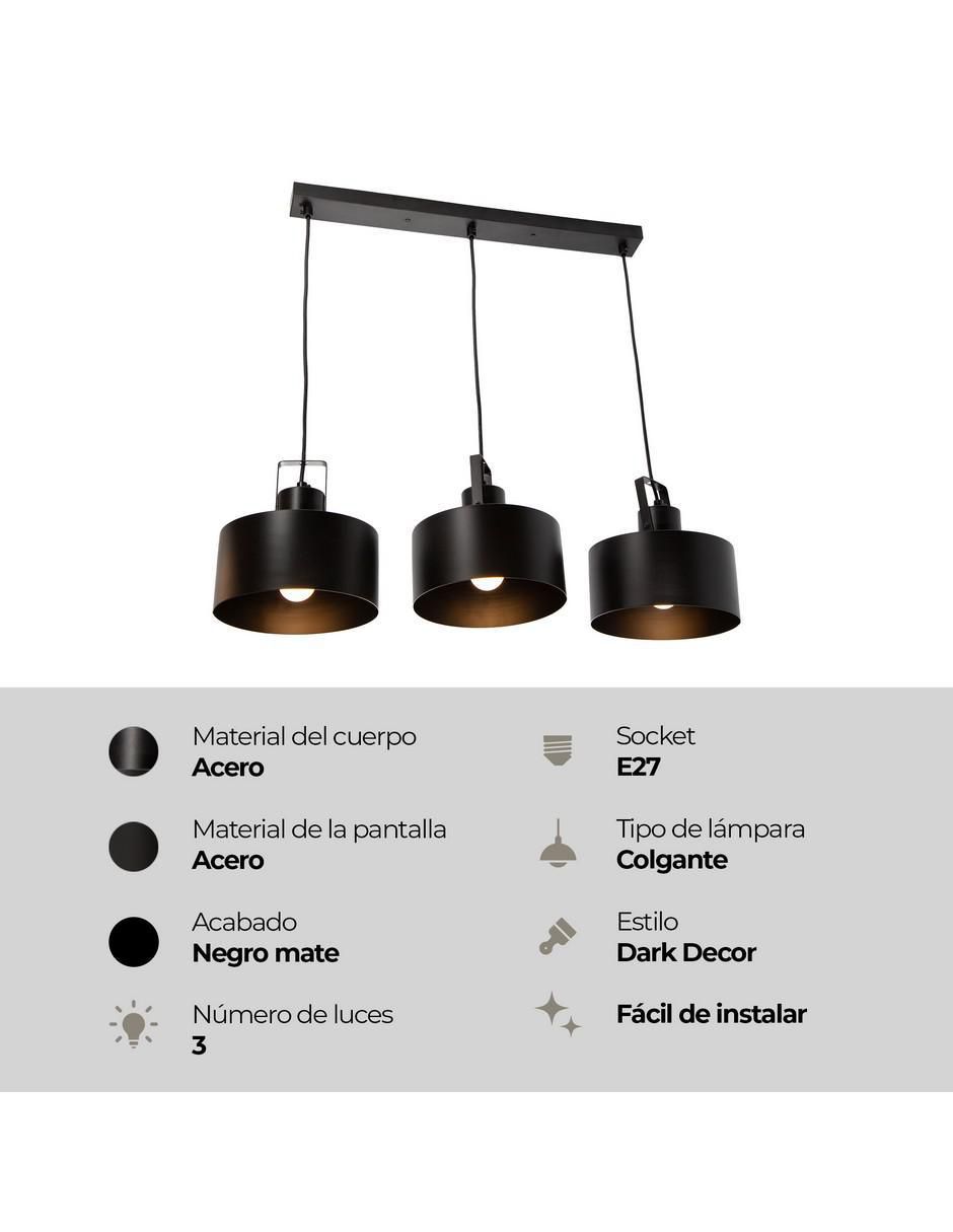 Lámpara colgante tradicional Dark Decor 5