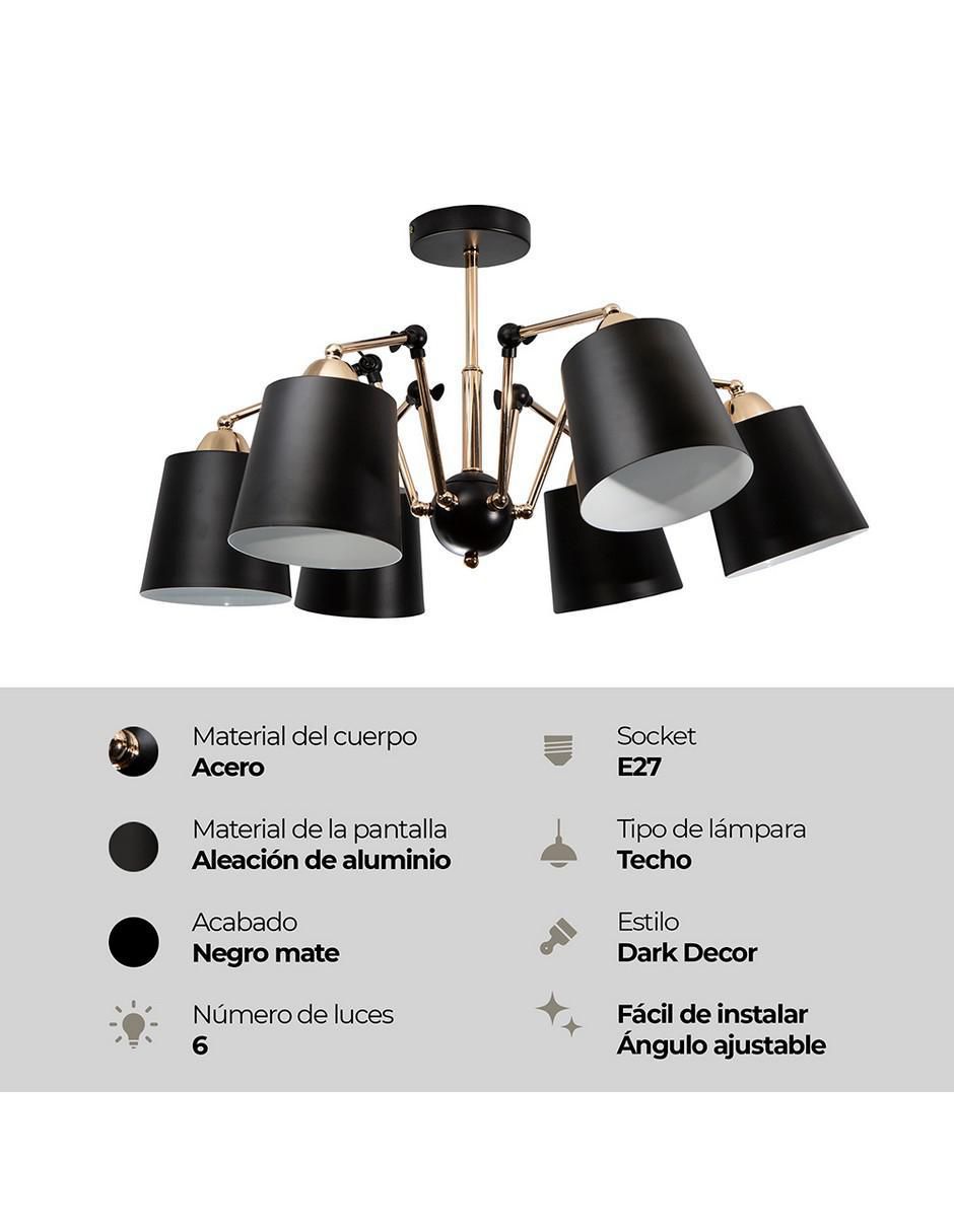 Lámpara colgante tradicional Dark Decor 4