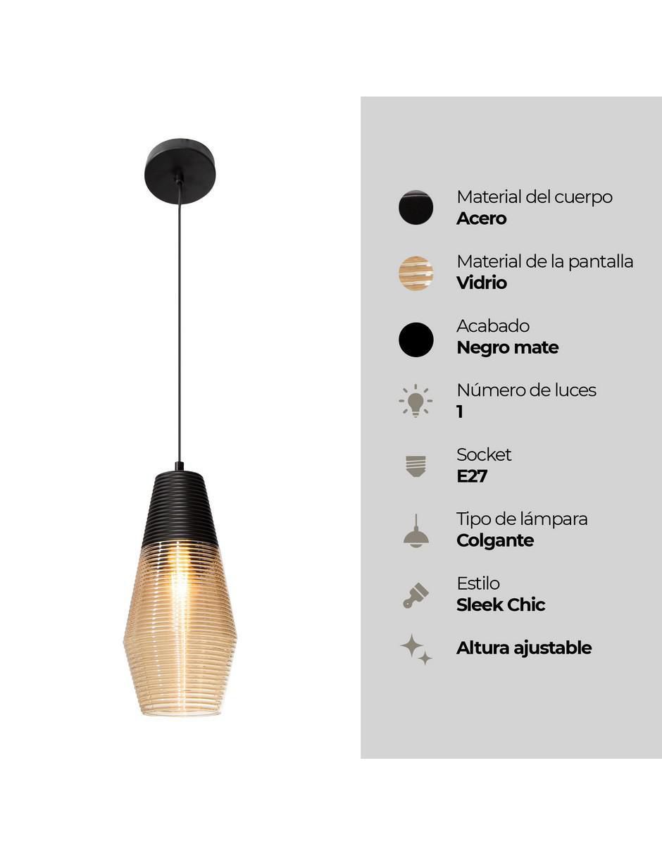 Lámpara colgante tradicional Sleek Chic 4