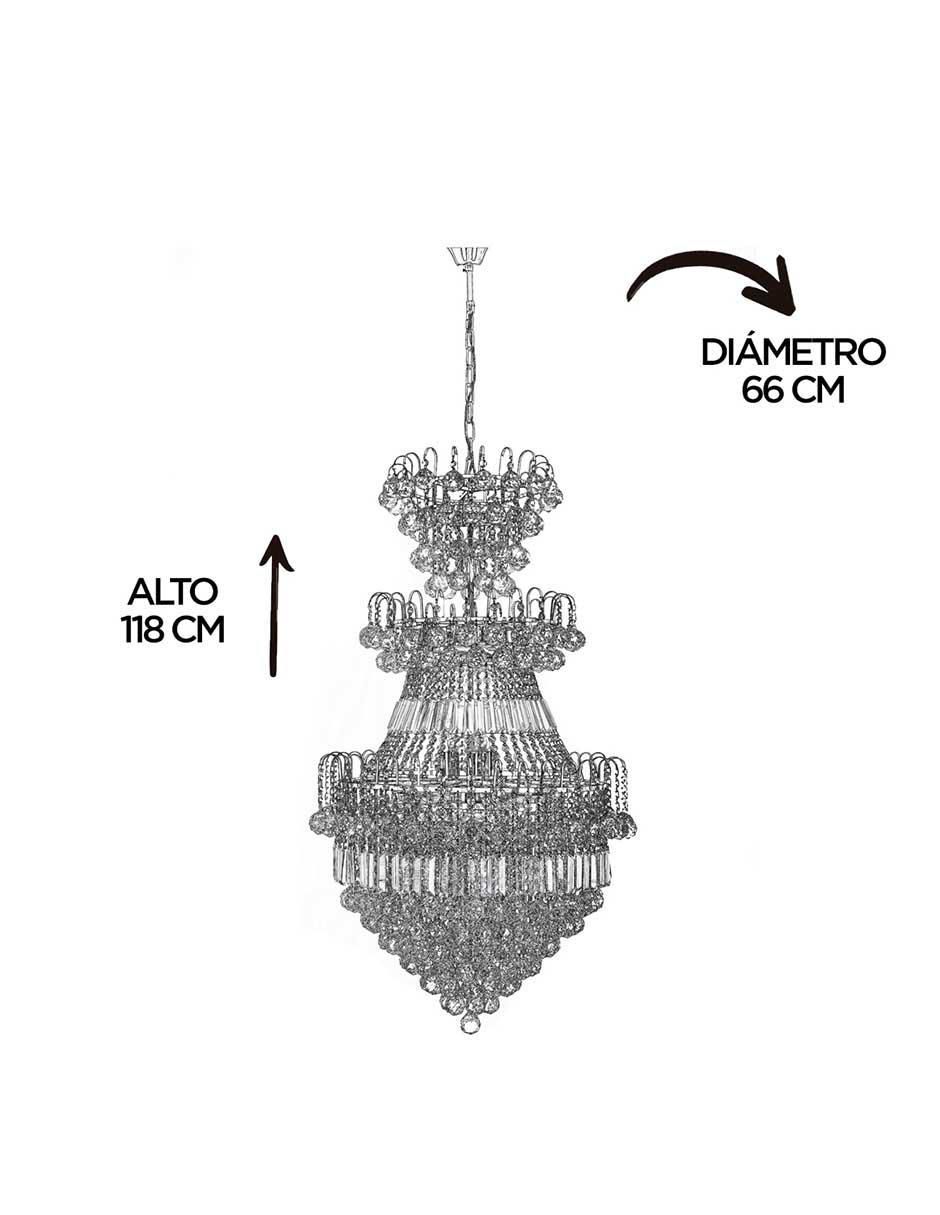 Candil forma circular 6
