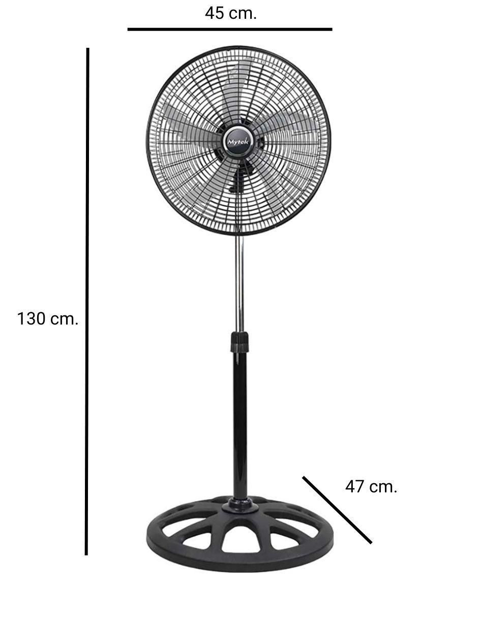 Ventilador de pedestal 3 velocidades 3