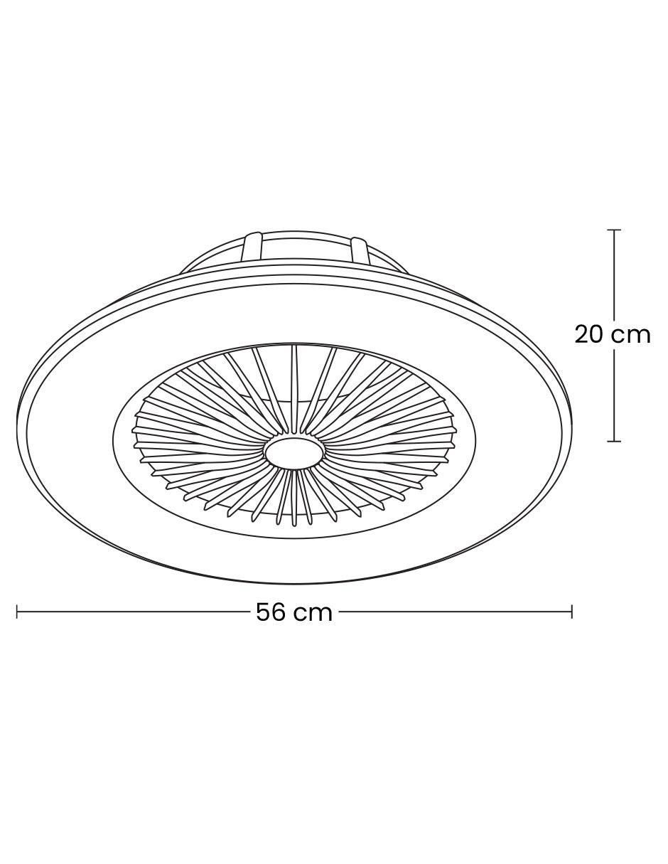 Ventilador de techo 6 velocidades 10