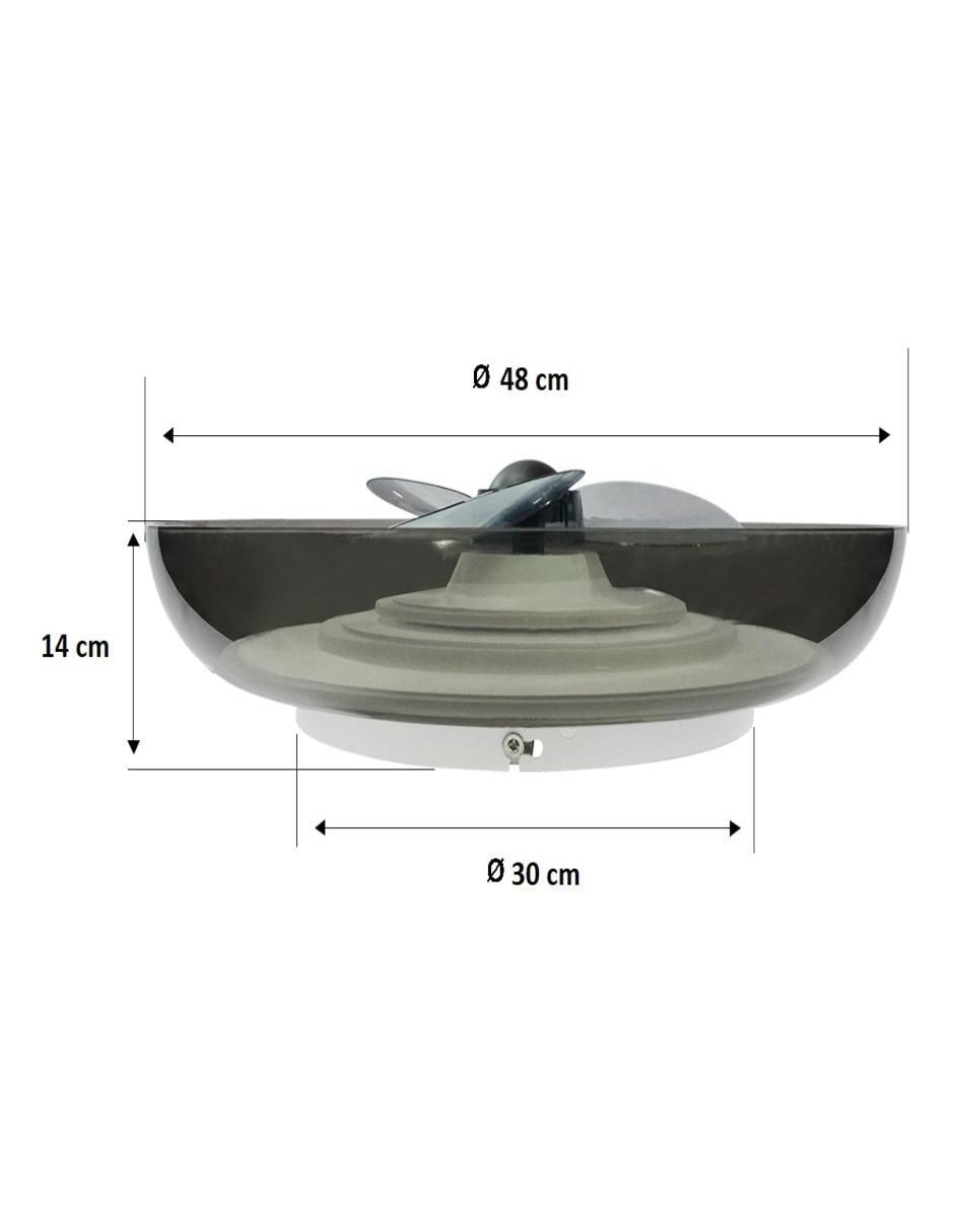 Ventilador de techo con control remoto 3 velocidades 3