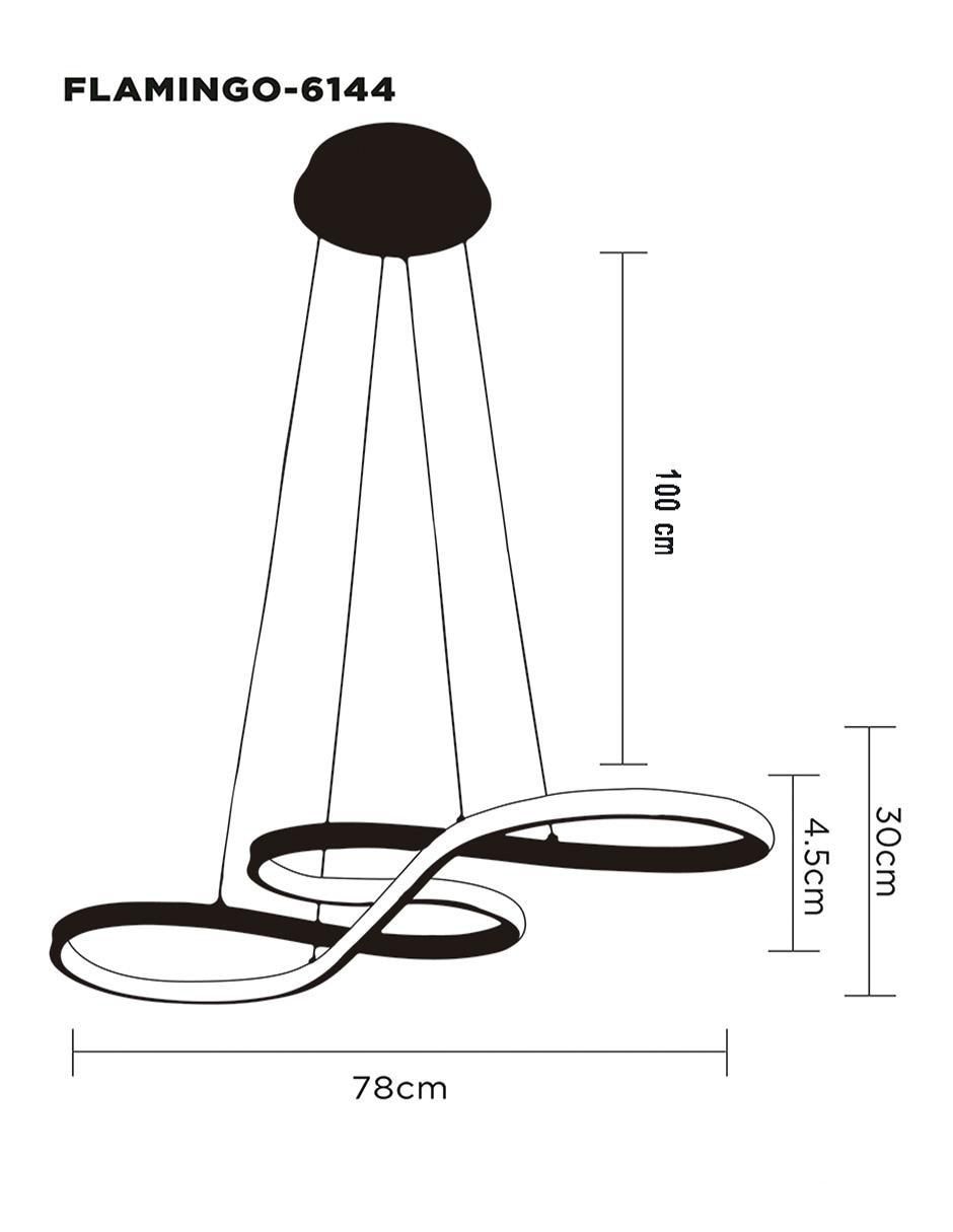 Lámpara colgante led 5