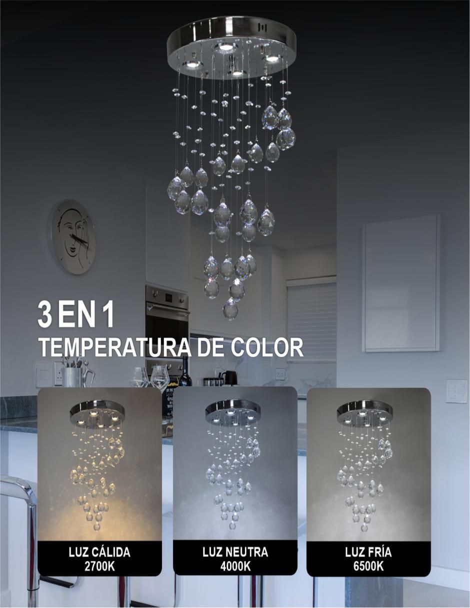 Lámpara colgante LED 4