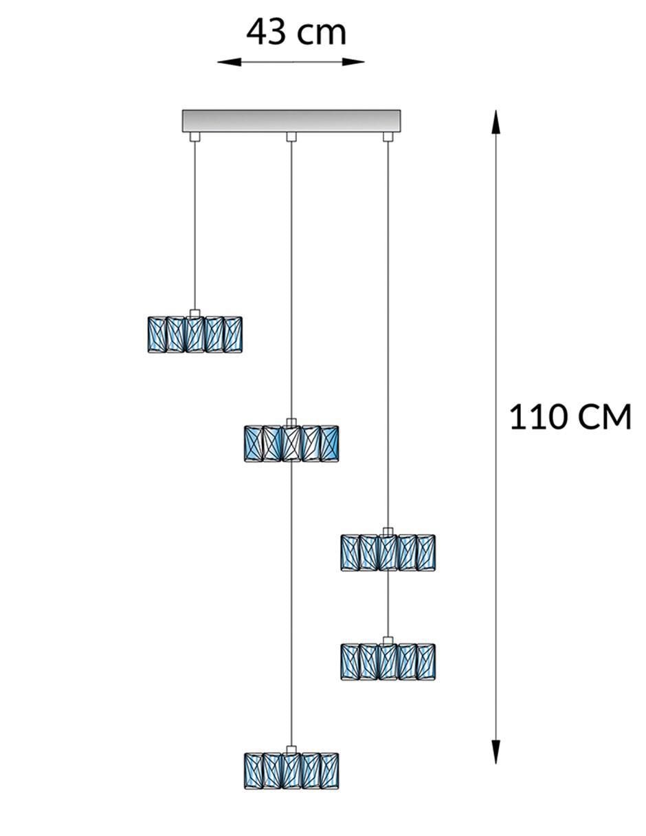Lámpara colgante LED 9