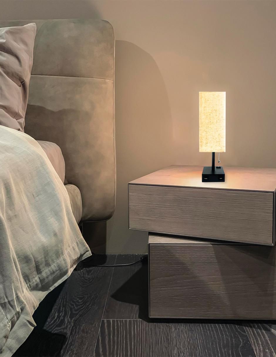 Lámpara de mesa Incandescente y LED 2 piezas 6