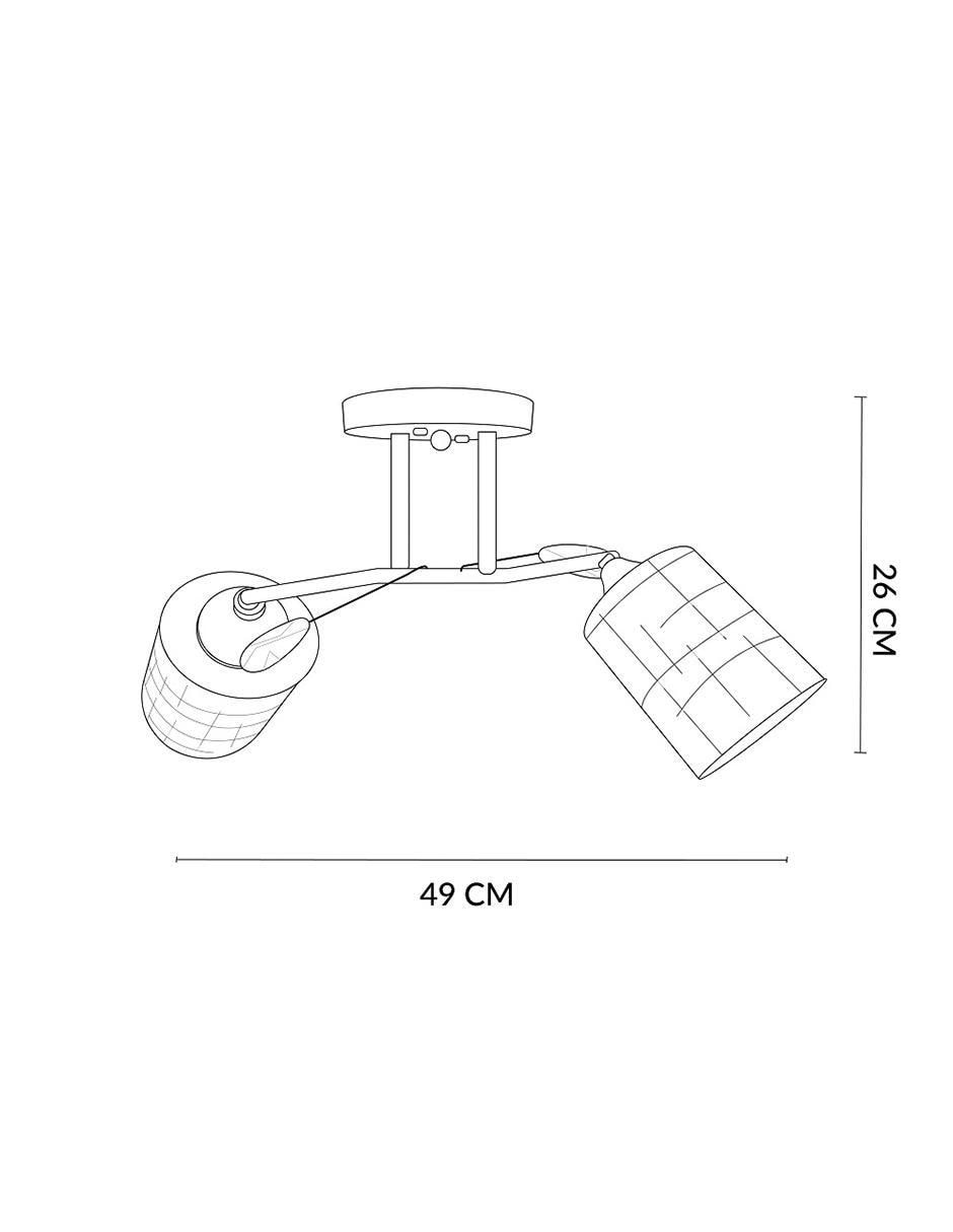 Lámpara de techo led 7