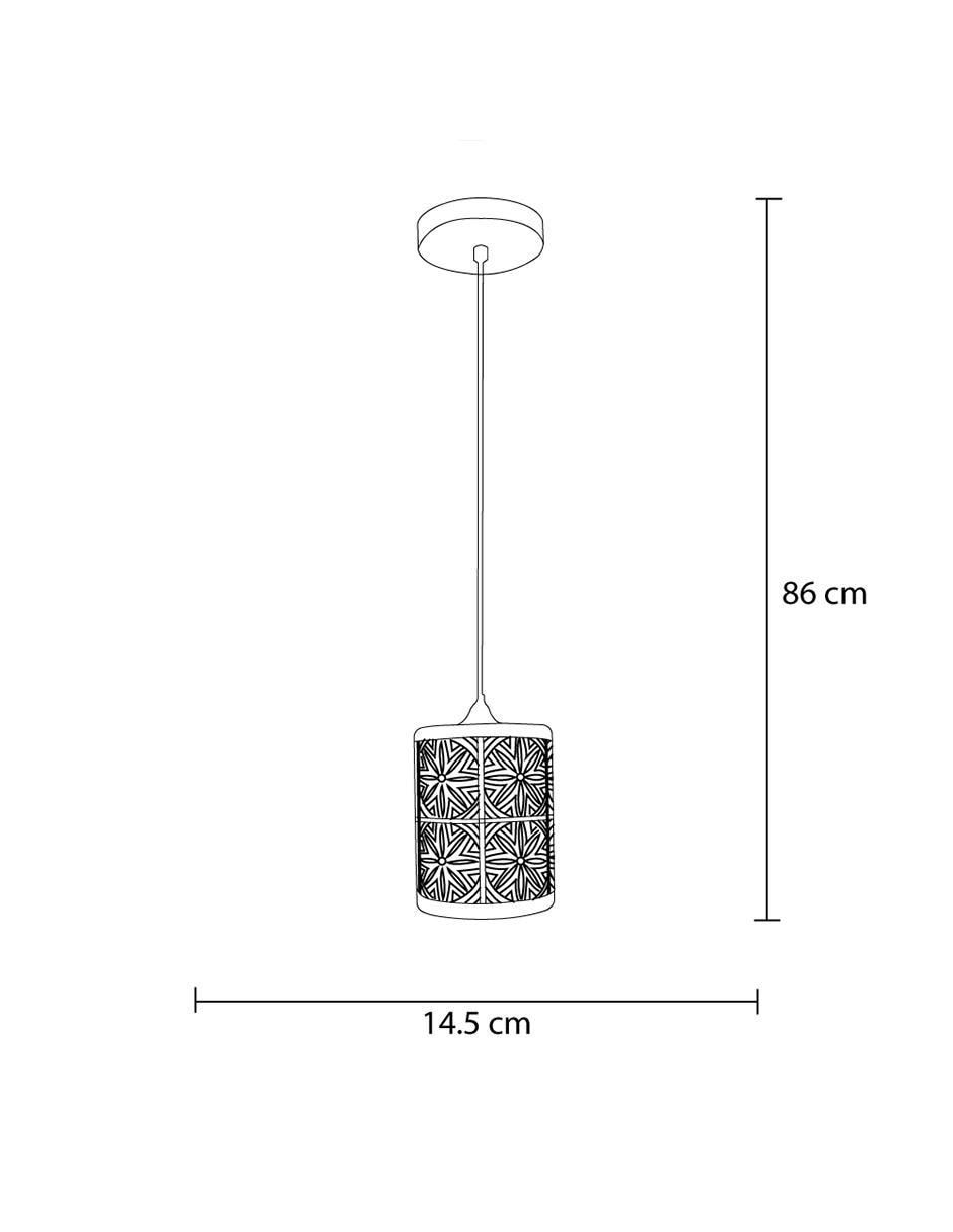 Lámpara incandescente Kiner CLT-923-046 con 1 foco 6